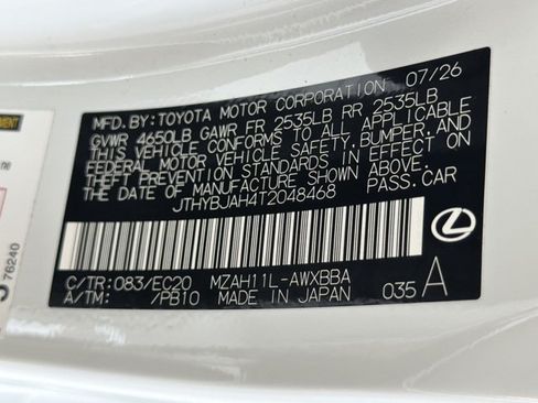 Certified 2026 Lexus UX 300h FWD w/ Accessory Package (Z1) image 29