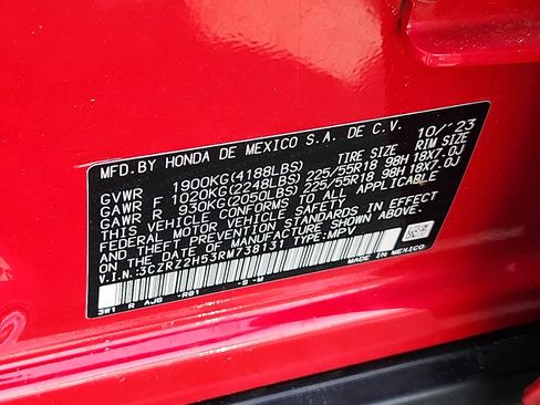Certified 2024 Honda HR-V Sport image 27