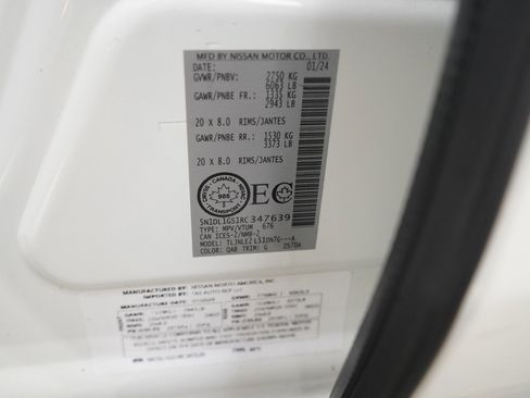 Used 2024 INFINITI QX60 Sensory image 24