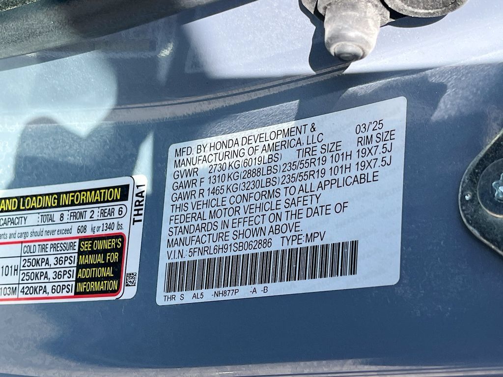 Used 2025 Honda Odyssey Elite image 33