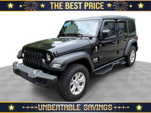 Used 2021 Jeep Wrangler Unlimited Sport AWD/4WD image 1