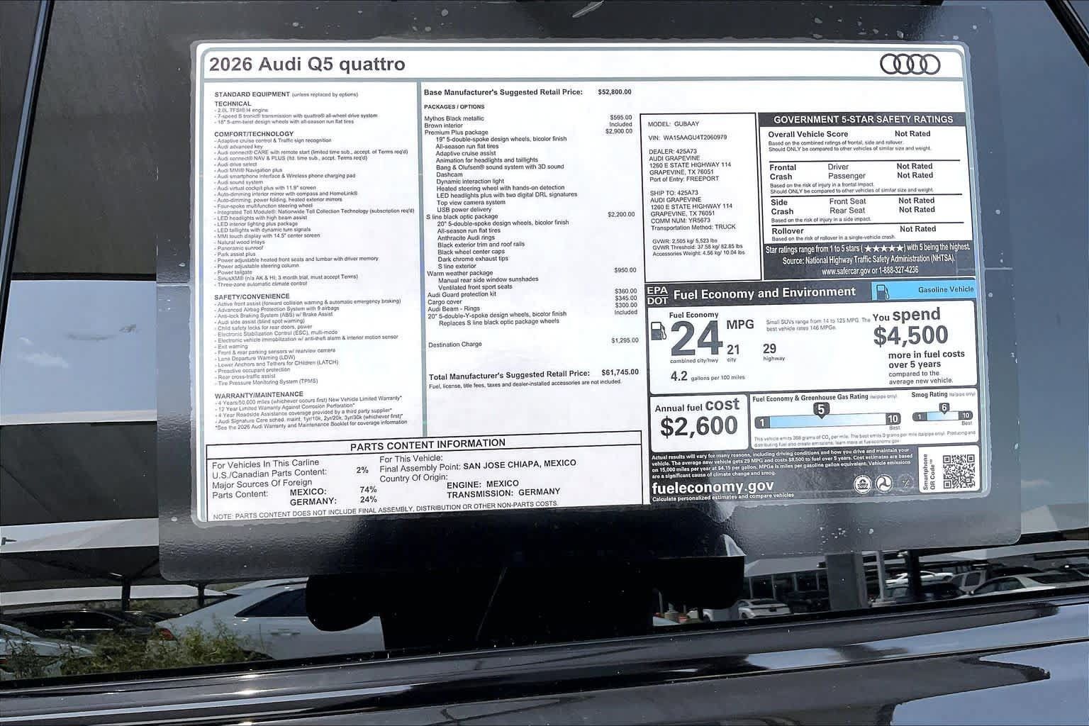 New 2026 Audi Q5 Premium AWD/4WD image 19