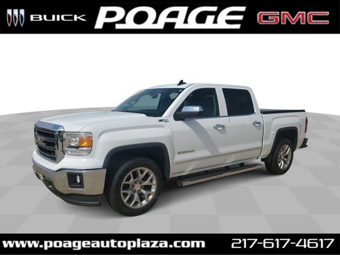 Used 2015 GMC Sierra 1500 SLT w/ SLT Crew Cab Value Package AWD/4WD image 1