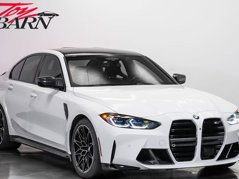 Used 2021 BMW M3 Competition w/ M Carbon Exterior Package RWD image 7