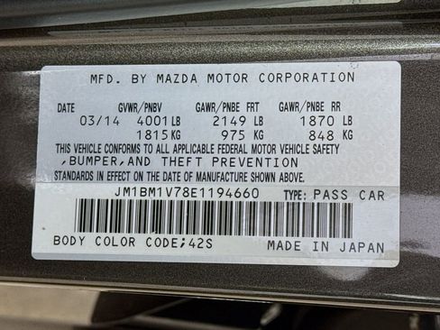 Used 2014 MAZDA MAZDA3 i Touring FWD image 34