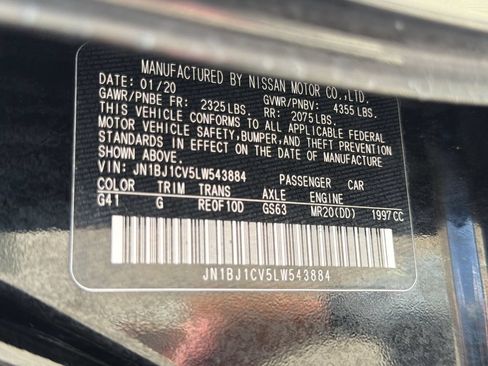 Certified 2020 Nissan Rogue Sport S FWD image 31