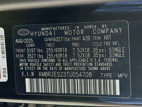New 2026 Hyundai Palisade XRT Pro image 34