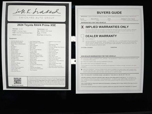 Used 2024 Toyota RAV4 XSE w/ Weather Package AWD/4WD image 44
