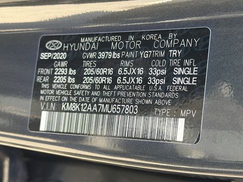Used 2021 Hyundai Kona SE image 39