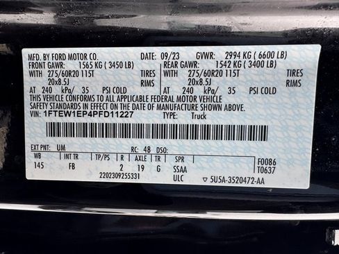 Certified 2023 Ford F150 XLT w/ Equipment Group 302A High image 30