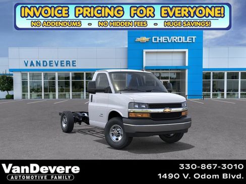 New 2026 Chevrolet Express 3500 w/ Power Convenience Package RWD image 1