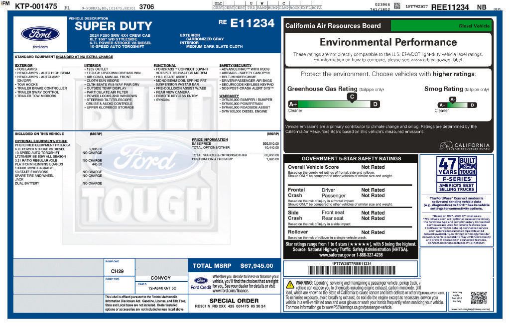 Used 2024 Ford F250 XLT AWD/4WD image 5