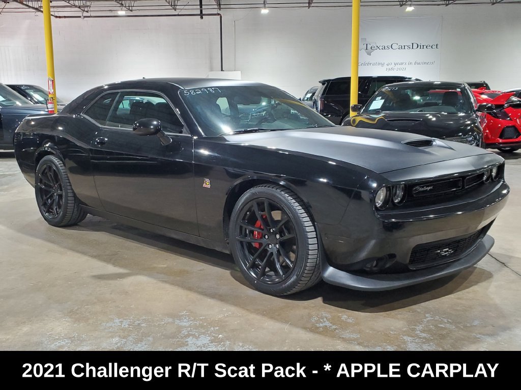 Used 2021 Dodge Challenger R/T Scat Pack w/ T/A Package RWD image 3