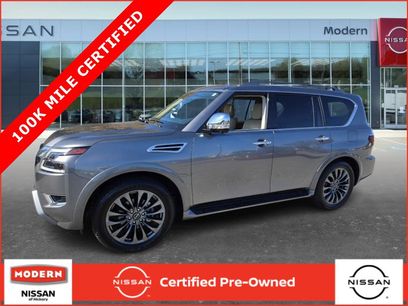 Certified 2024 Nissan Armada Platinum w/ Captain's Chairs Package