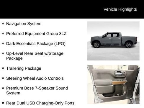 Certified 2022 Chevrolet Silverado 1500 High Country w/ LPO, Dark Essentials Package image 27