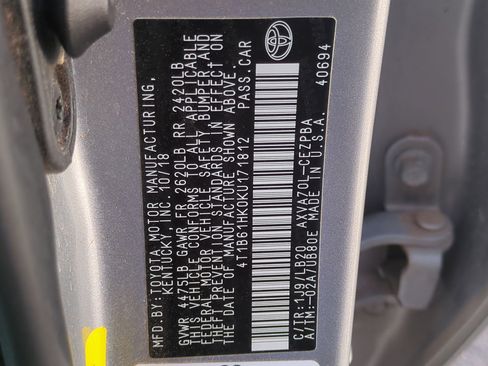 Used 2019 Toyota Camry XSE image 35