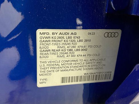 Used 2023 Audi SQ5 Premium Plus w/ Premium Plus Package AWD/4WD image 12
