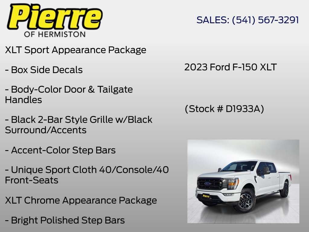 Used 2023 Ford F150 XLT w/ Equipment Group 302A High AWD/4WD image 36