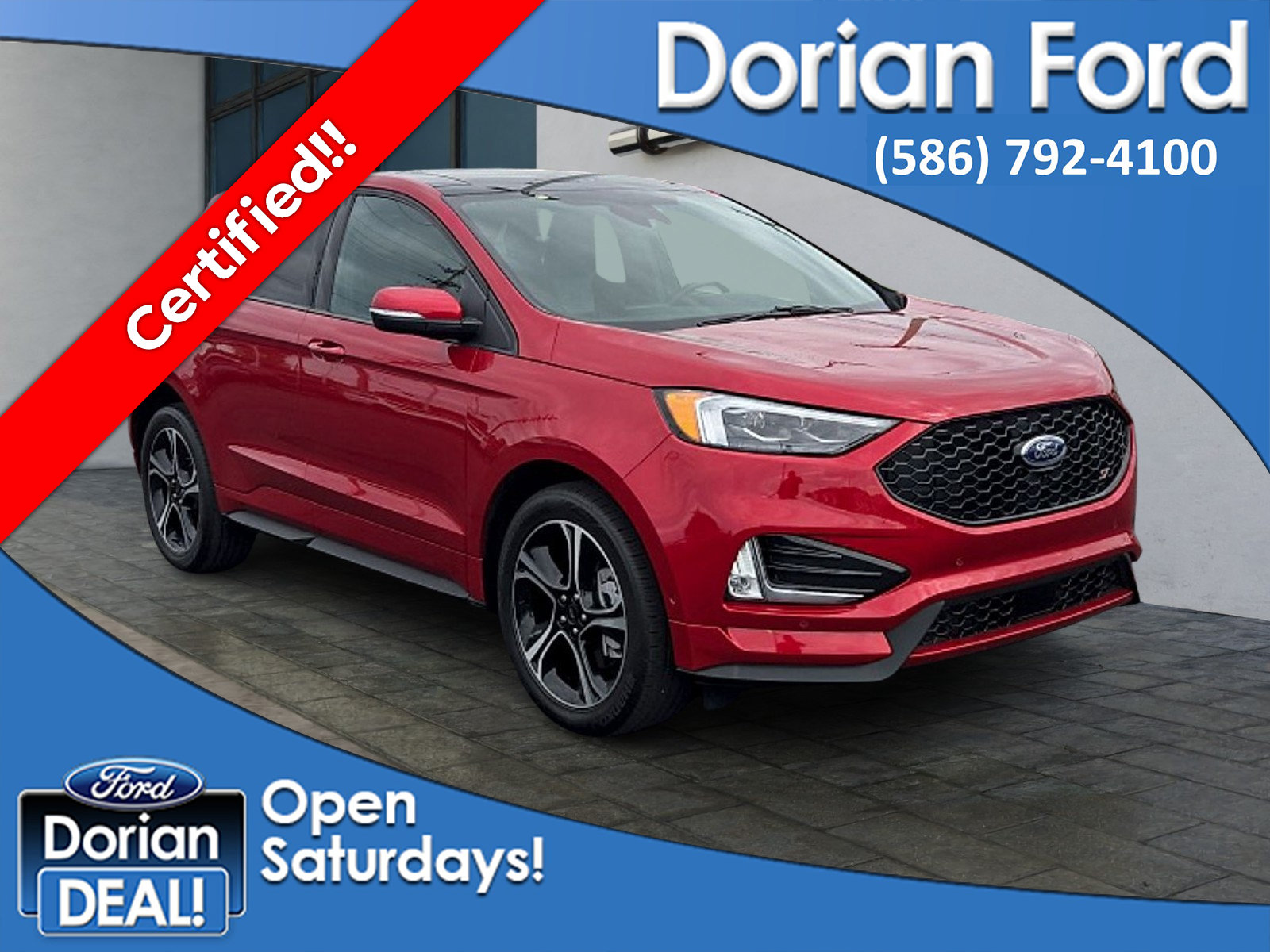 Certified 2024 Ford Edge ST w/ Equipment Group 401A AWD/4WD image 1