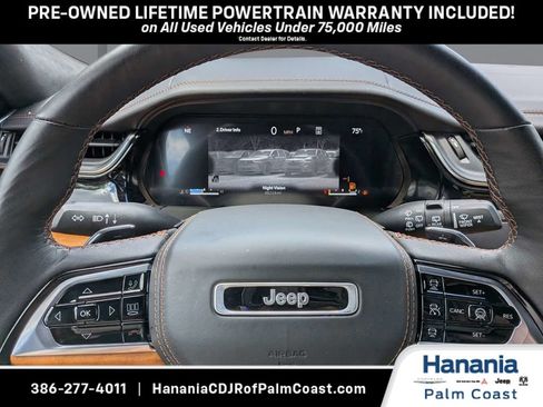 Used 2025 Jeep Grand Cherokee Summit AWD/4WD image 35