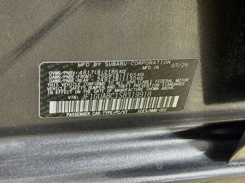 Certified 2025 Subaru Impreza 2.0i AWD/4WD image 28