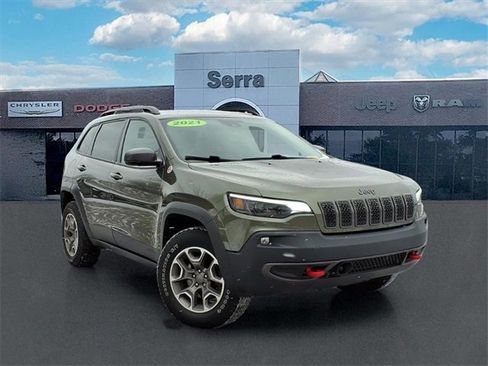 Used 2021 Jeep Cherokee Trailhawk image 1