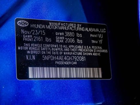 Used 2016 Hyundai Elantra Value Edition FWD image 39