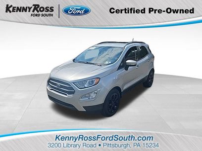 Certified 2021 Ford EcoSport SE w/ SE Convenience Package