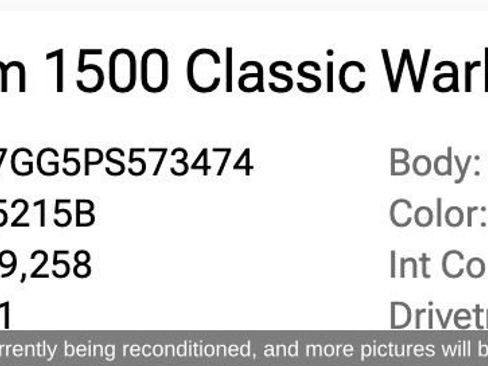 Used 2023 RAM 1500 Classic Warlock w/ Electronics Group image 19