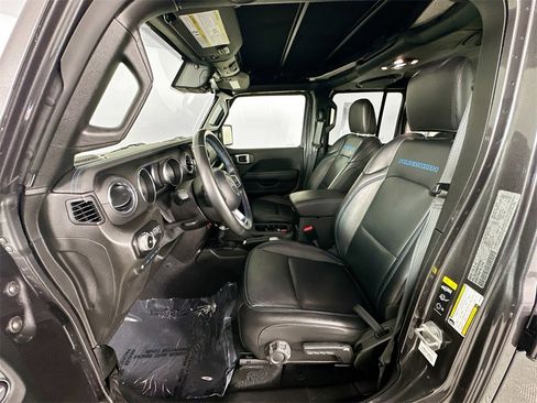 Used 2021 Jeep Wrangler Unlimited Rubicon 4xe w/ Steel Bumper Group image 19