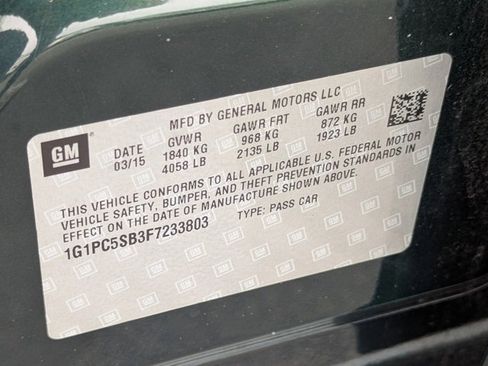 Used 2015 Chevrolet Cruze LT image 36