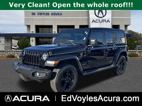 Used 2023 Jeep Wrangler Unlimited Sahara image 1