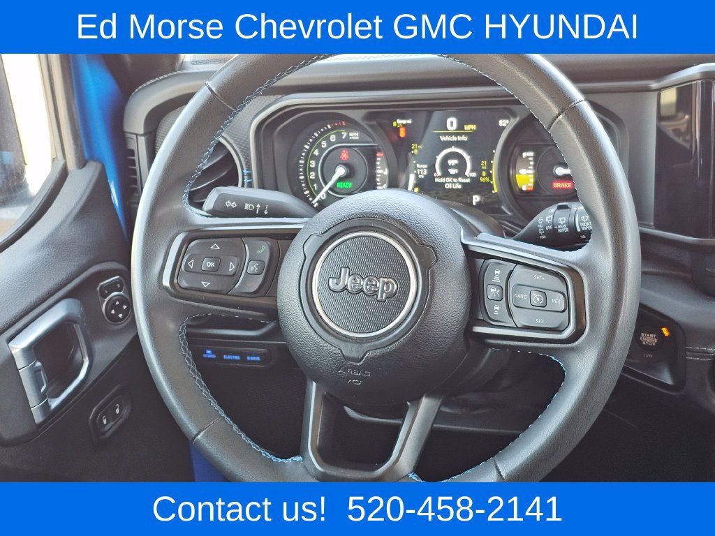 Used 2024 Jeep Wrangler Unlimited Rubicon 4xe AWD/4WD image 16