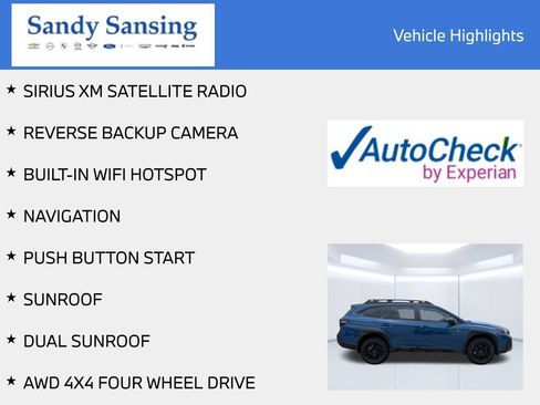 Used 2025 Subaru Outback Wilderness w/ Wilderness Package AWD/4WD image 7