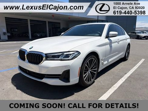 Used 2021 BMW 540i w/ Premium Package RWD image 1
