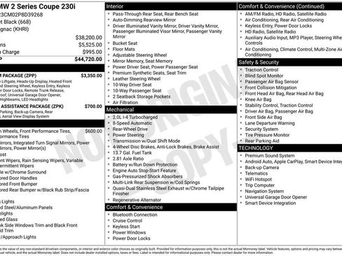 Used 2023 BMW 230i Coupe w/ Premium Package image 2