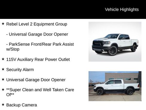 Used 2022 RAM 1500 Rebel w/ Rebel Level 2 Equipment Group image 31