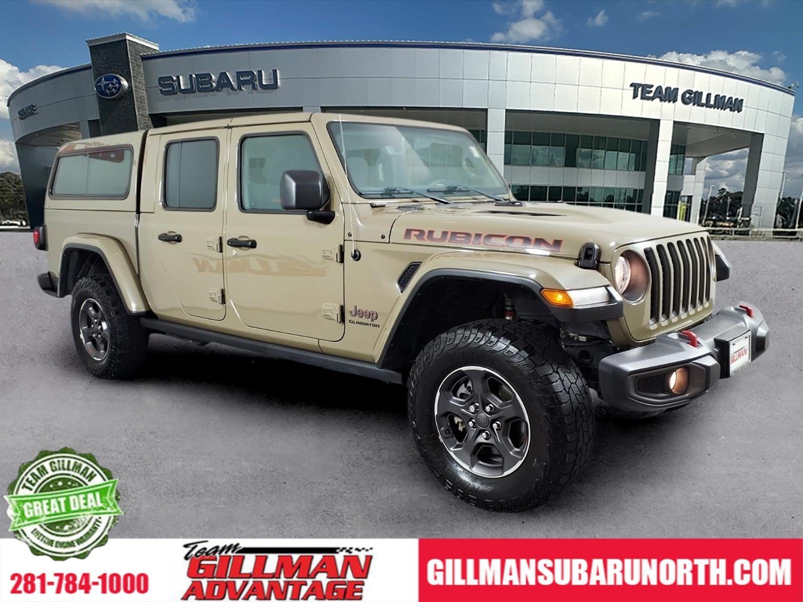 Used 2020 Jeep Gladiator Rubicon AWD/4WD image 1