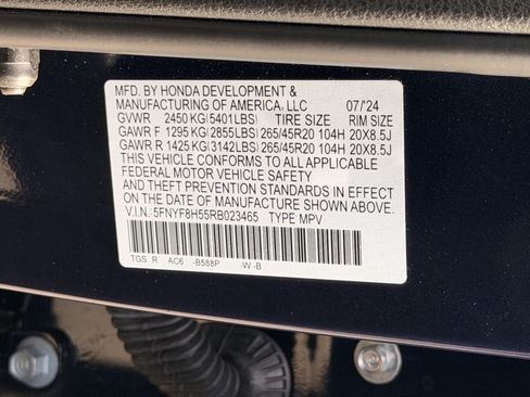 Certified 2024 Honda Passport EX-L image 28