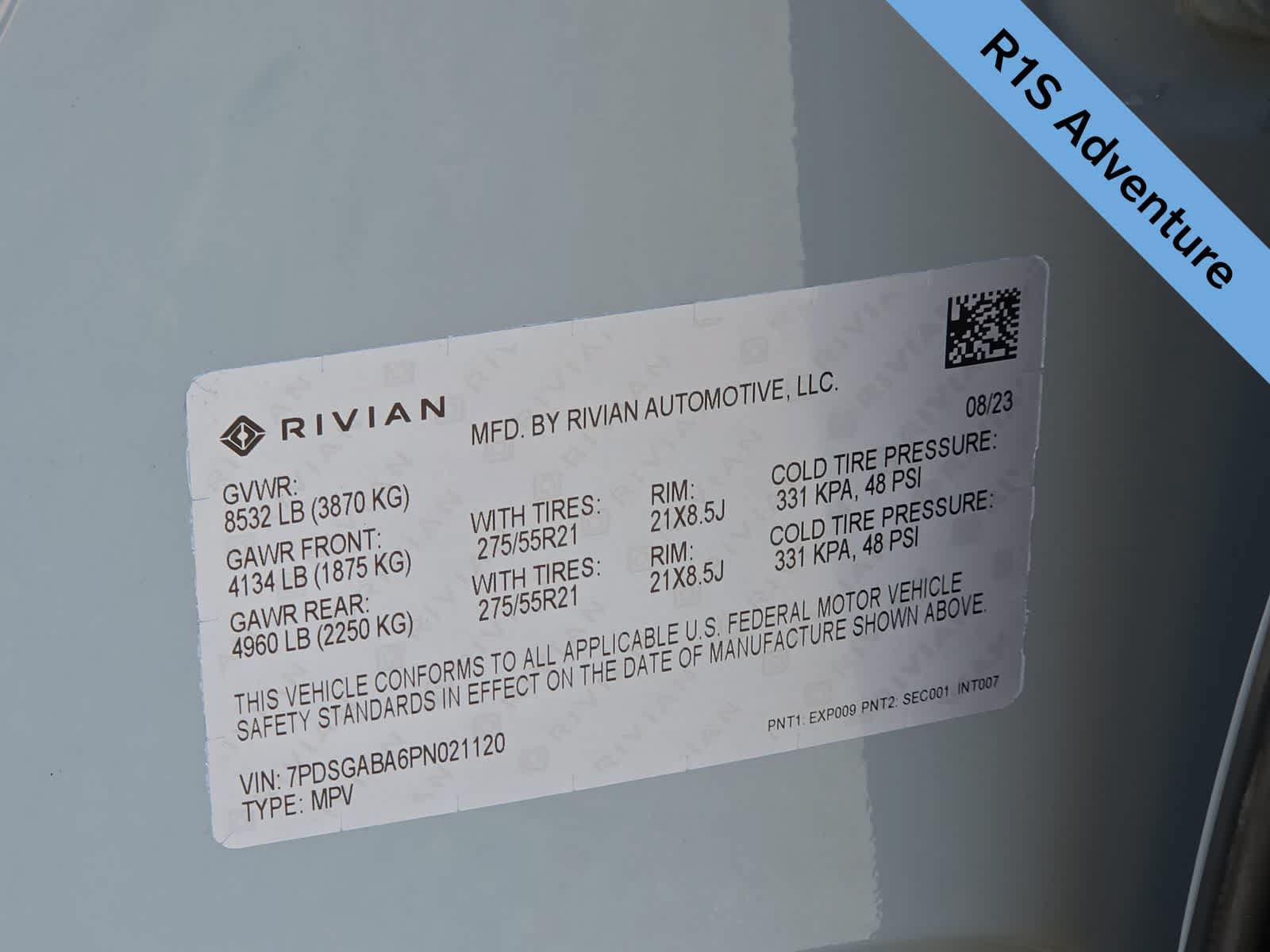 Used 2023 Rivian R1S Adventure Quad AWD/4WD image 25
