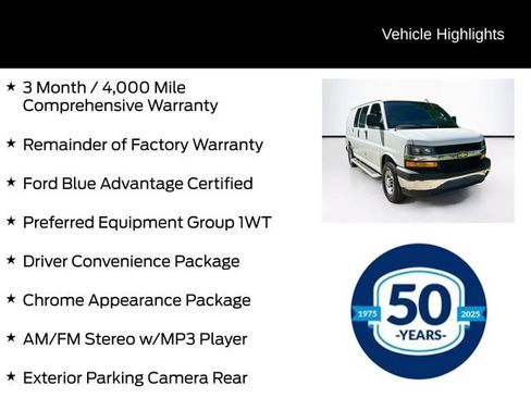Used 2024 Chevrolet Express 2500 w/ Driver Convenience Package RWD image 6