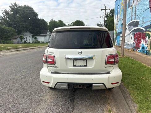 Used 2018 Nissan Armada Platinum w/ Interior Lighting Package RWD image 6