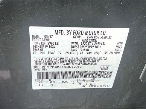 Used 2017 Ford Edge Titanium w/ Equipment Group 301A AWD/4WD image 29