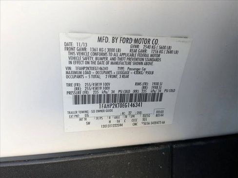 Used 2014 Ford Taurus SHO w/ Equipment Group 401A AWD/4WD image 14