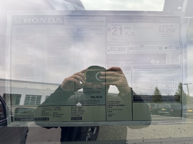 New 2026 Honda Passport RTL image 32