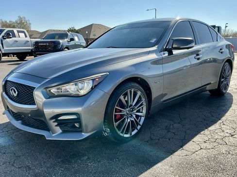 Used 2017 INFINITI Q50 Red Sport 400 image 7