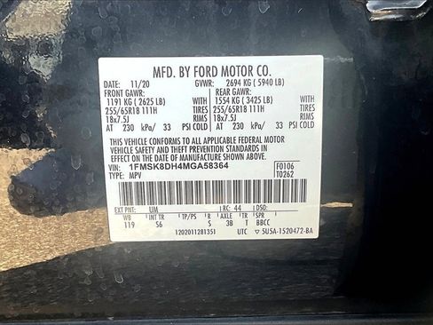 Used 2021 Ford Explorer XLT w/ Equipment Group 202A image 34