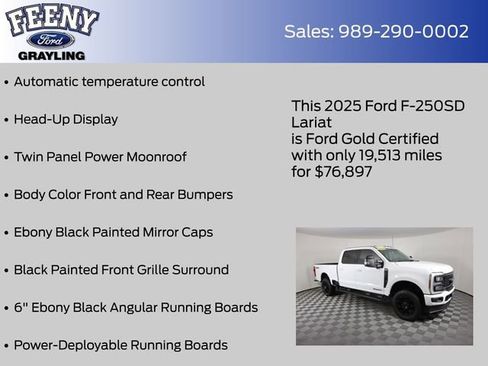 Used 2025 Ford F250 Lariat w/ Lariat Ultimate Package image 22