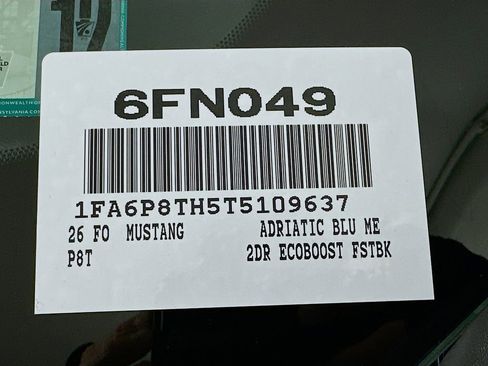 New 2026 Ford Mustang Premium RWD image 20