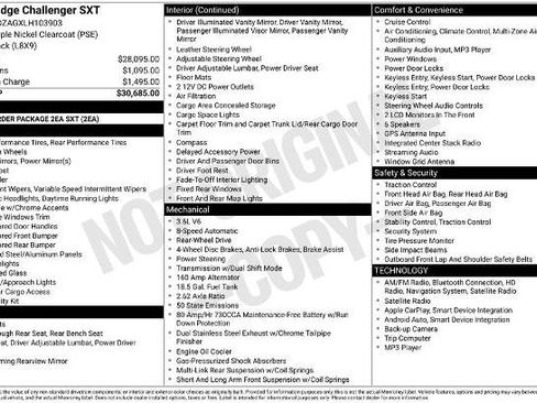 Used 2020 Dodge Challenger SXT image 5